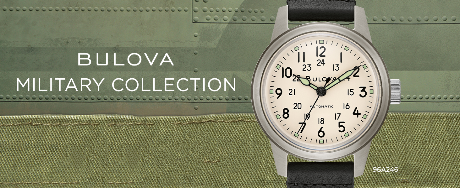 Bulova Military Hack Heritage