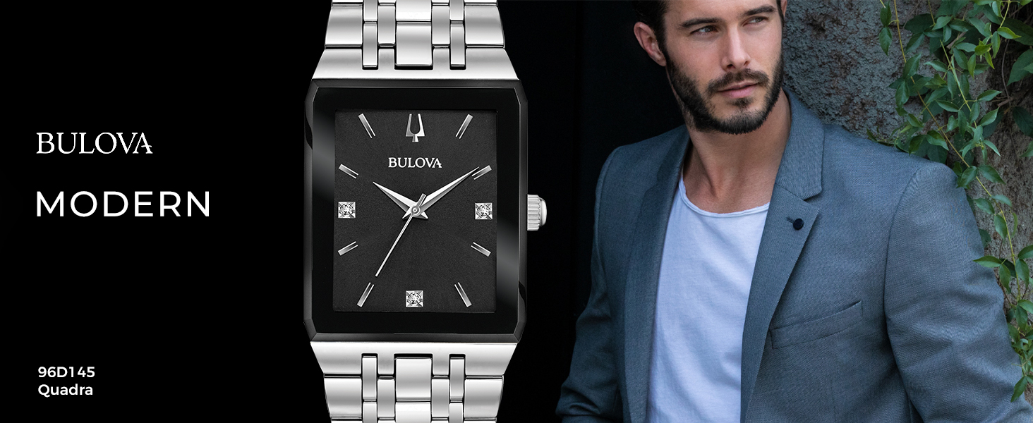 Bulova Modern Quadra