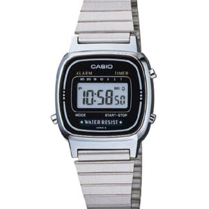 Casio Women's LA670WA-1 Daily Alarm Digital Watch