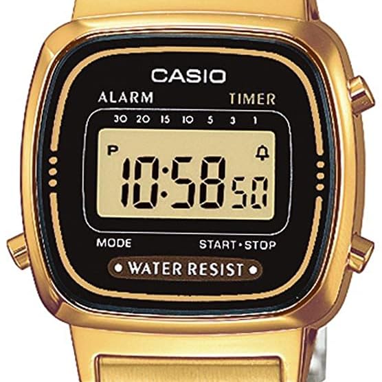 Casio Women's LA670WGA-9 Daily Alarm Digital Watch