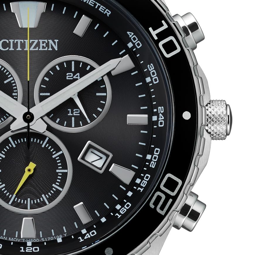 Chronograph featured with Eco-Drive Technology