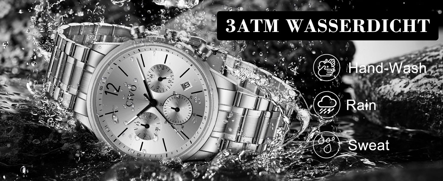 30 Meter Water Resistance