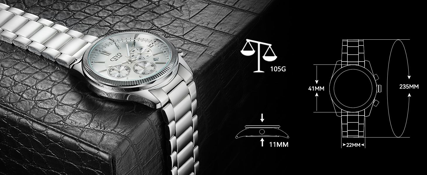 Refined Dress Watch Design
