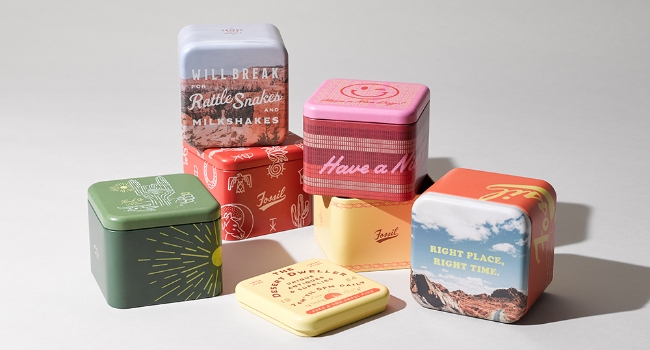 ICONIC FOSSIL TINS