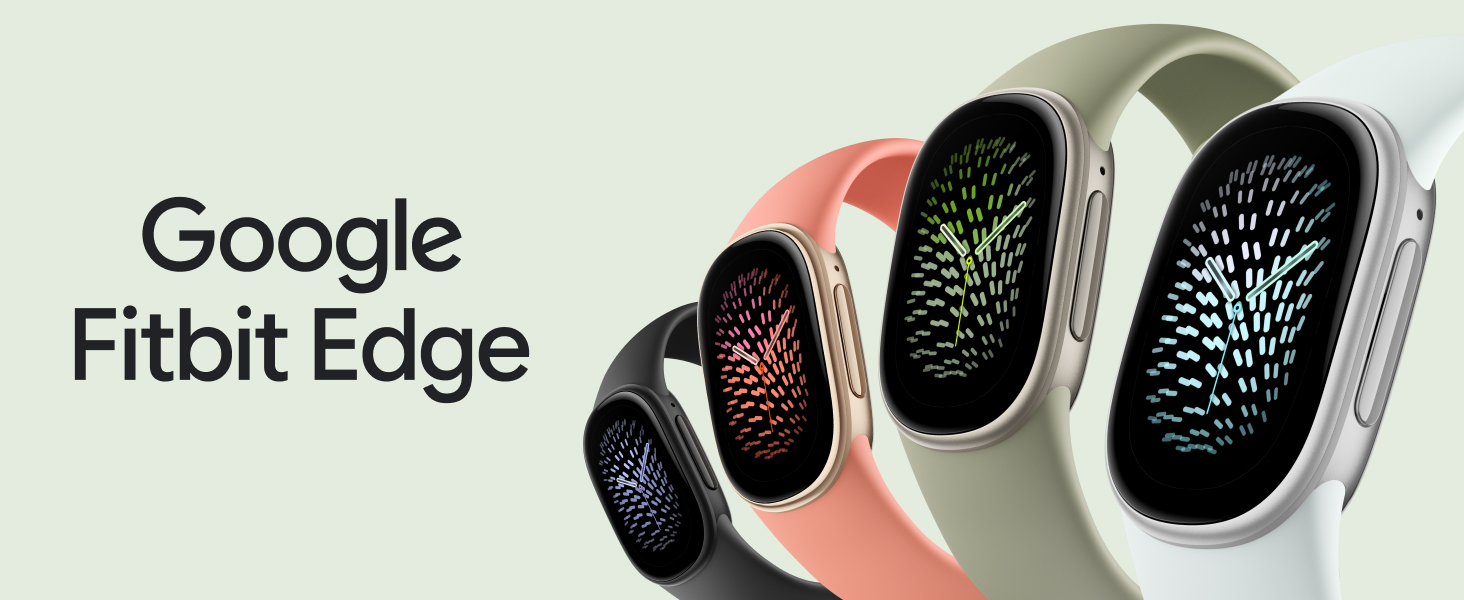 Smartwatches and trackers. Designed for Google Health.