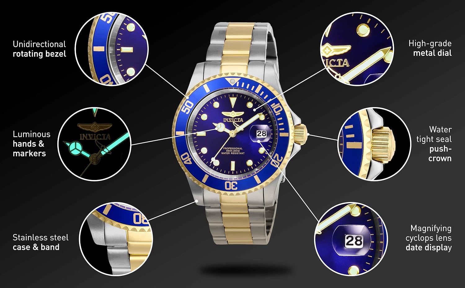 INVICTA PRO DIVER COLLECTION