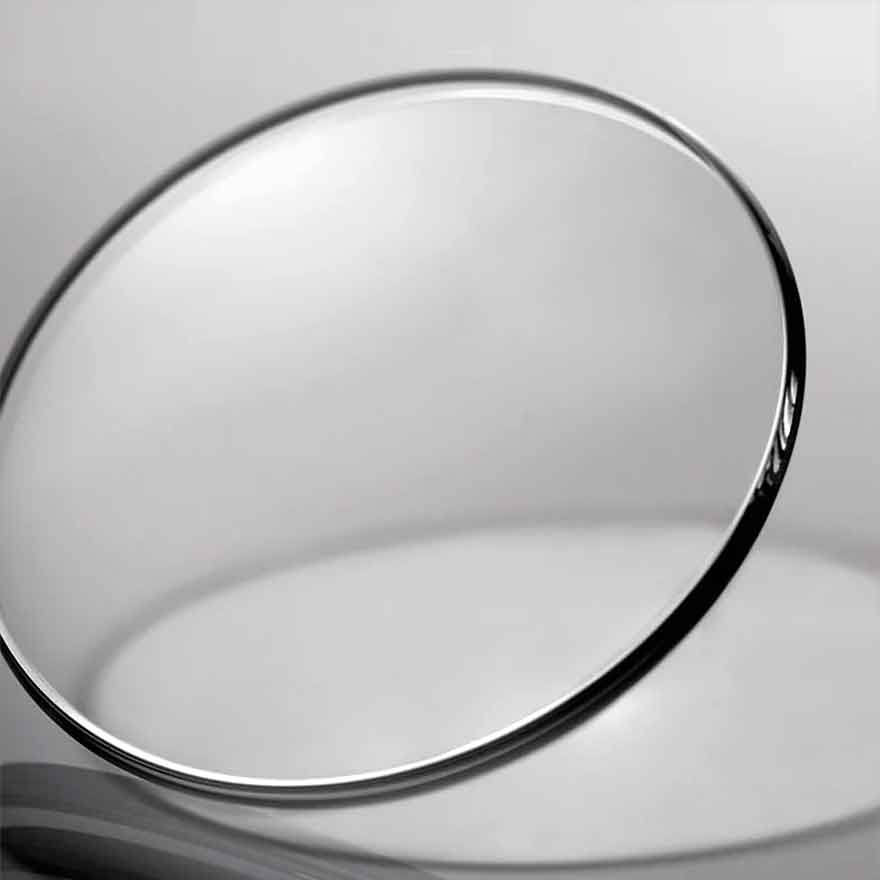 SCRATCH-RESISTANT CRYSTAL