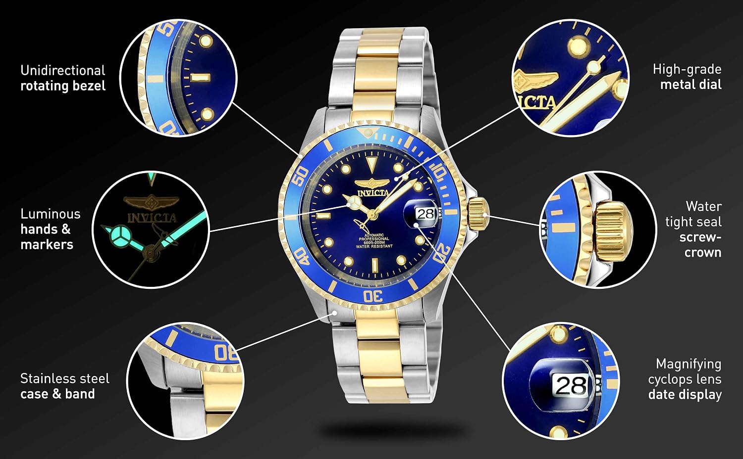 INVICTA PRO DIVER COLLECTION
