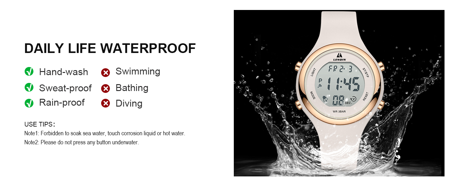 Comfortable Silicone Strap