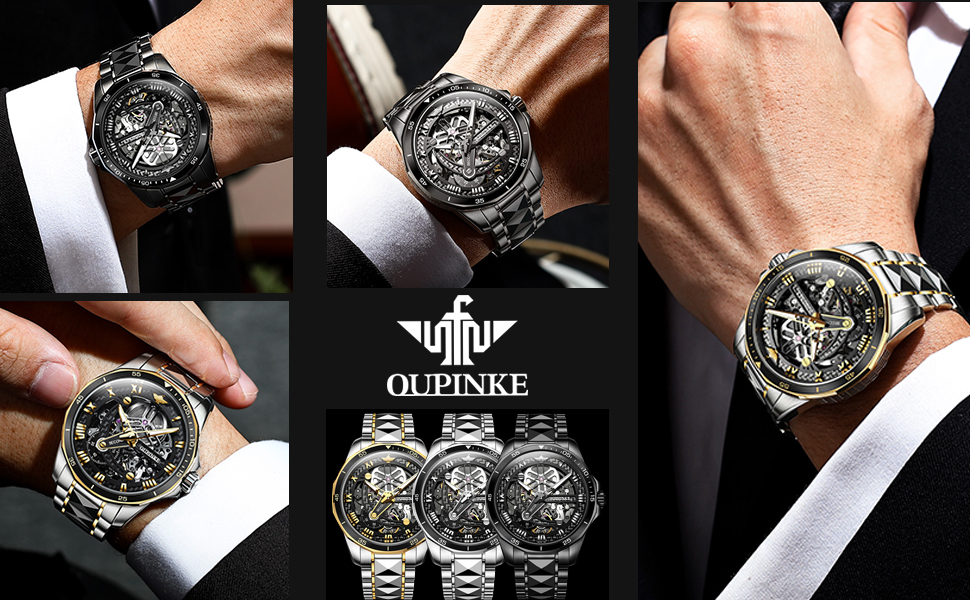 Luxury engraved men watches & The standard for successful men