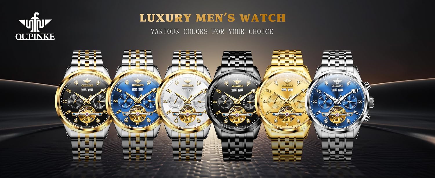 OUPINKE Automatic Watches for Men