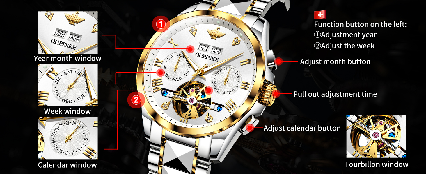 Multifunction Watches-Function Details
