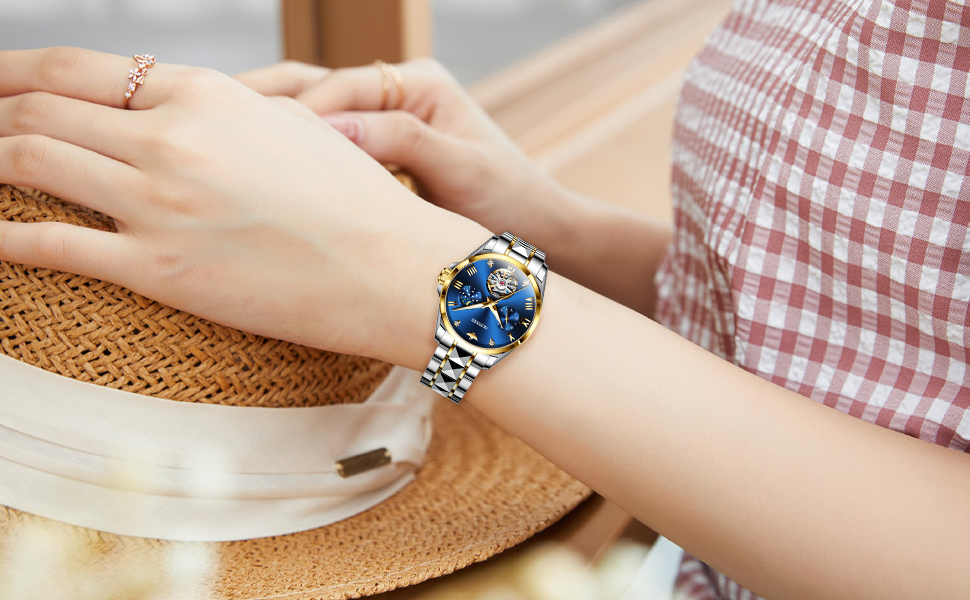 OUPINKE Elegant Dress Ladies Wrist Watches
