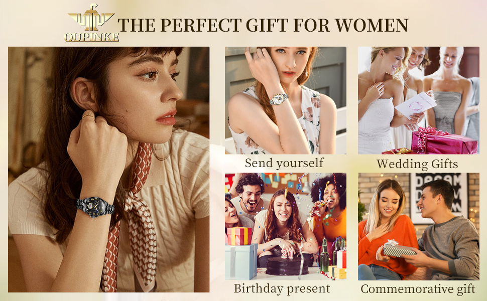 OUPINKE Womens Watches Set, Perfect Gift for Women