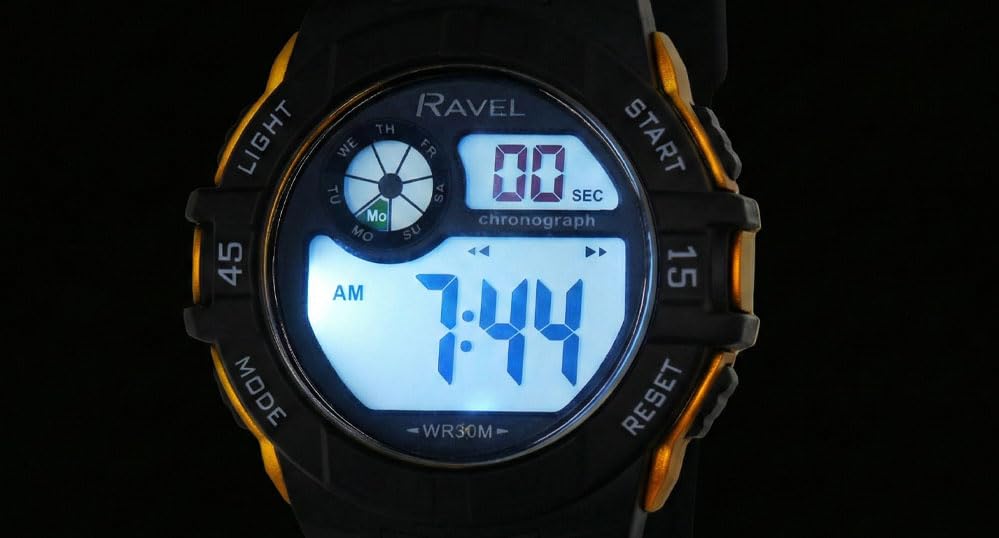 Ravel Multi-Function Digital Watch