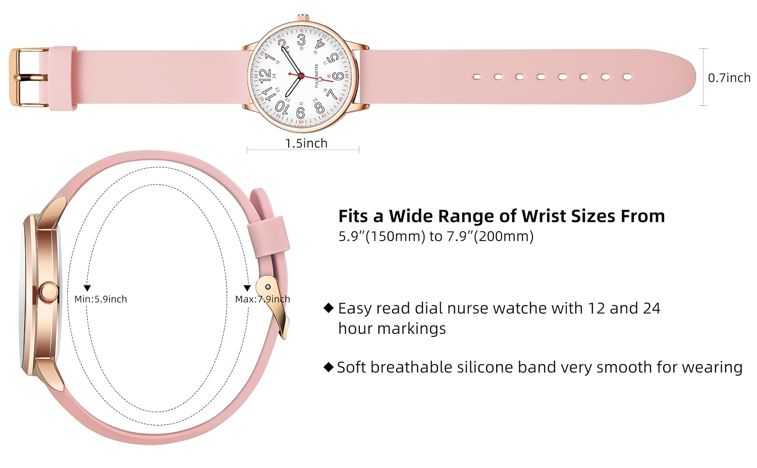 Functional Silicone Strap